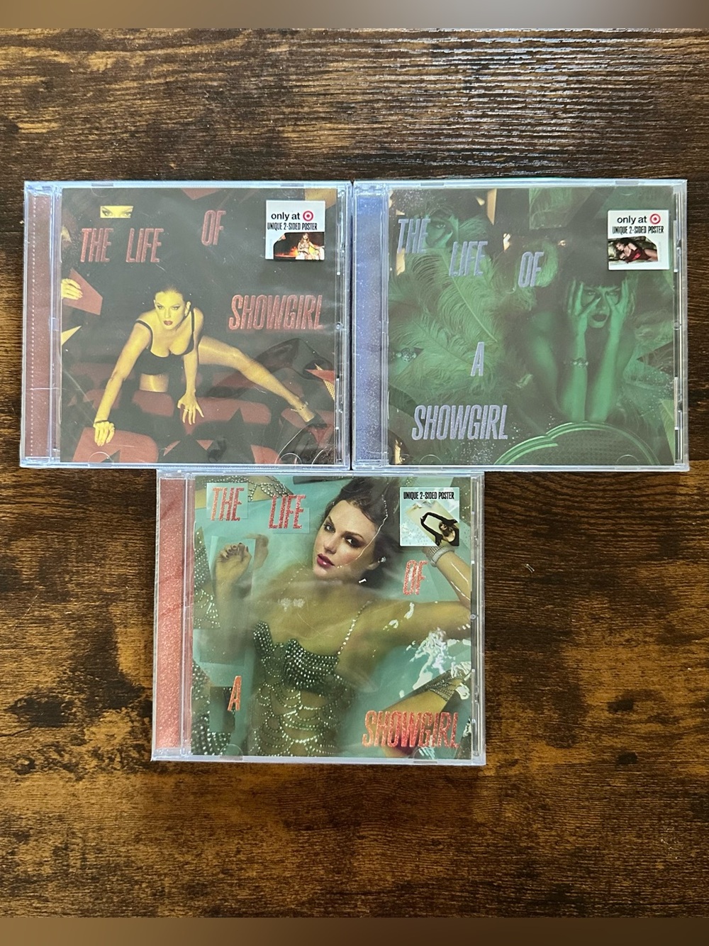 Taylor Swift Life of a Show Girl, It's Frightening, It's Rapturous (3 CDs set)
